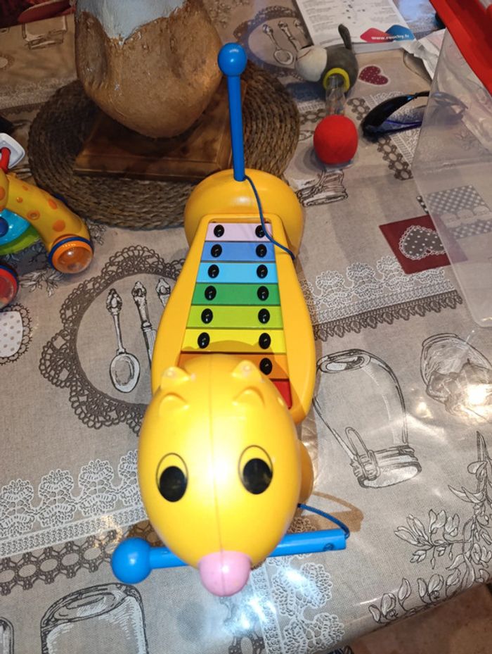 Chien Xylophone pour bébé en bon état - photo numéro 3