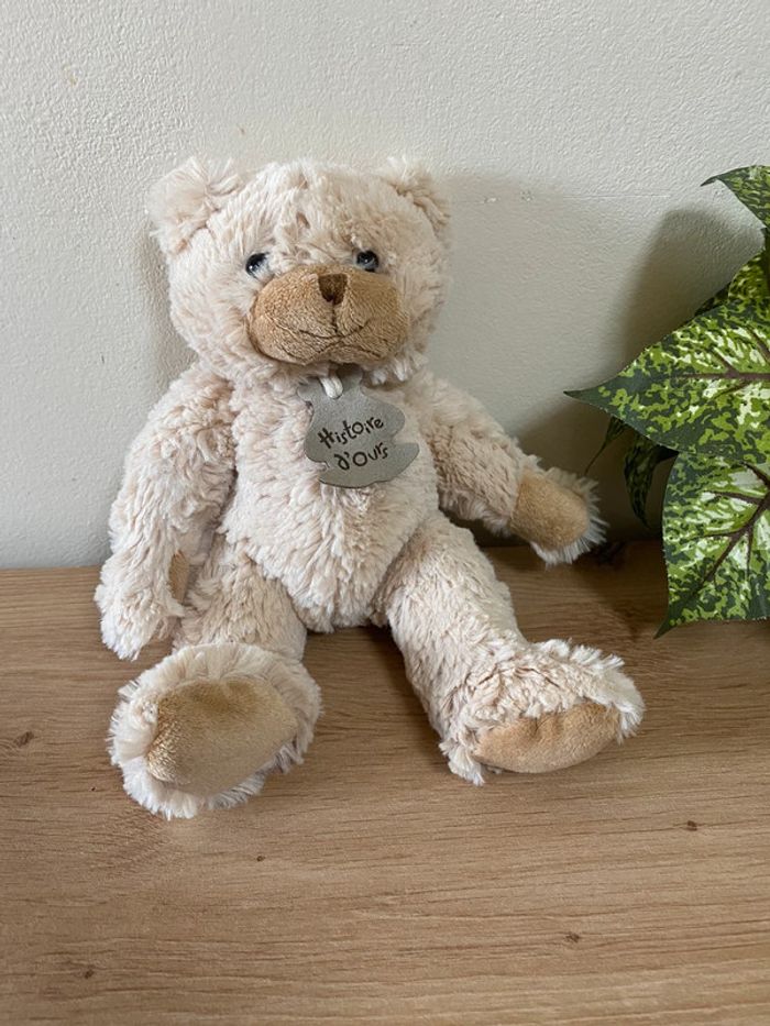 Doudou ours beige câlin ours histoire d’ours excellent état