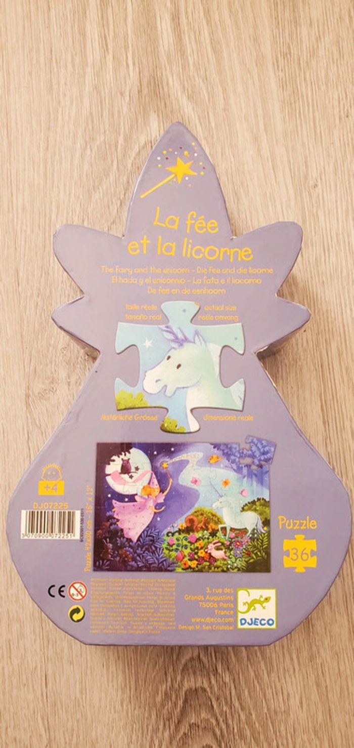 Puzzles fée dès 4 ans - photo numéro 3