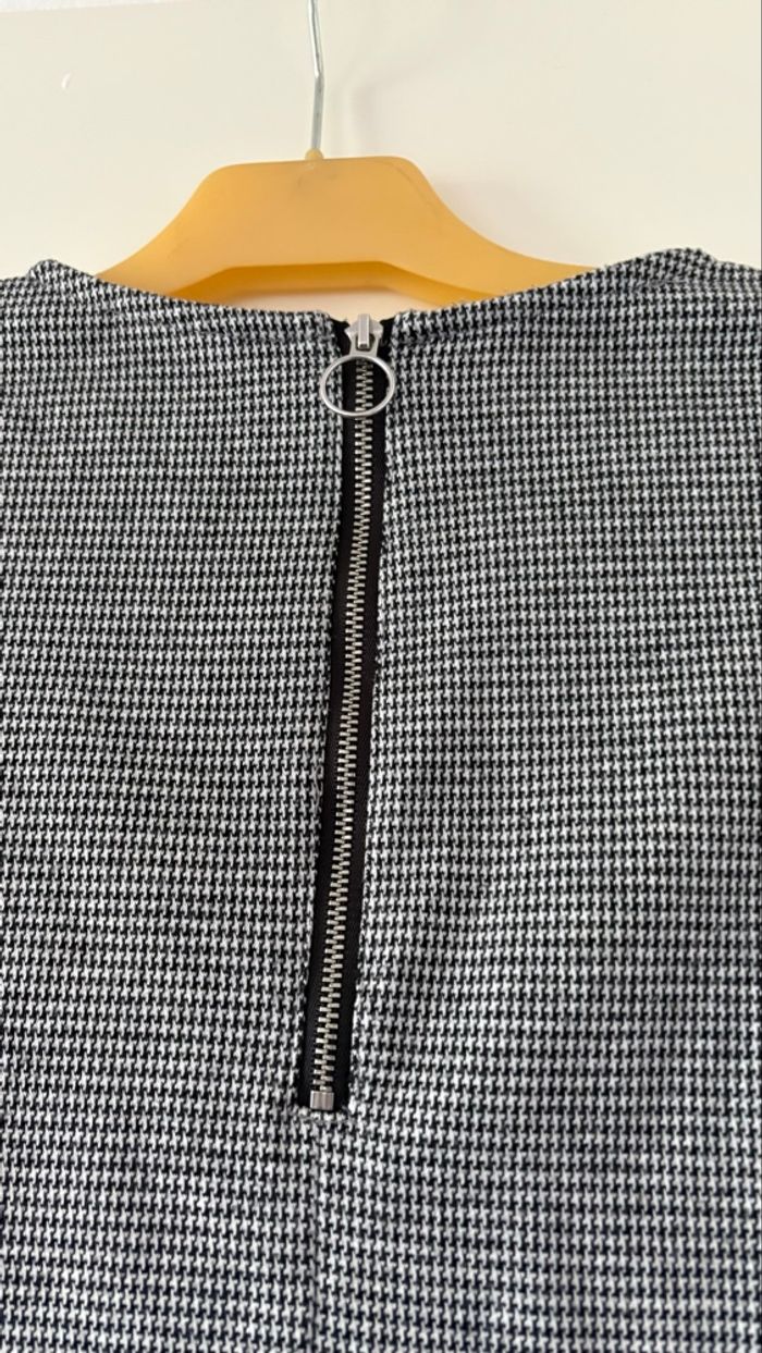 Robe type Vichy manche longue XS Femme - photo numéro 4