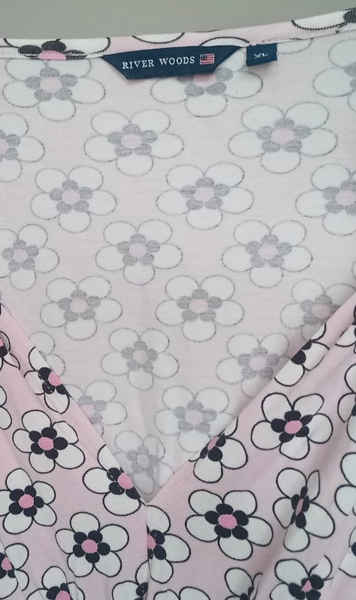 Haut pastel fleuri casual romantique taille 42 - photo numéro 8