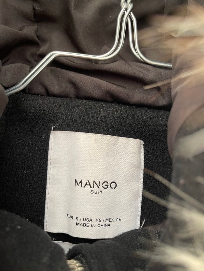 Manteau noir mango - photo numéro 4