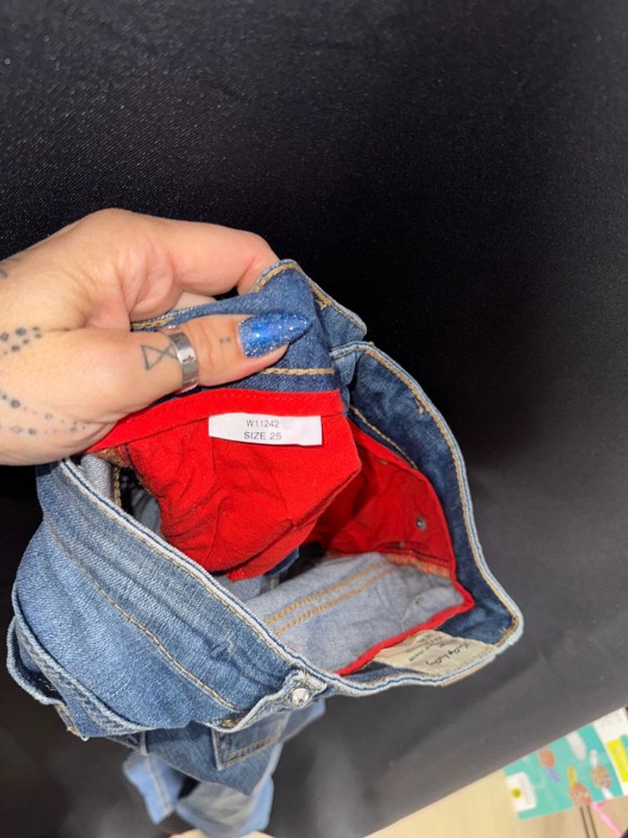 Jean Liu jean by liu jo bleu taille 25 - photo numéro 11