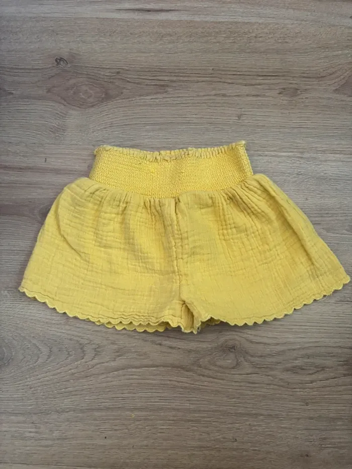 Short d’été jaune Kiabi