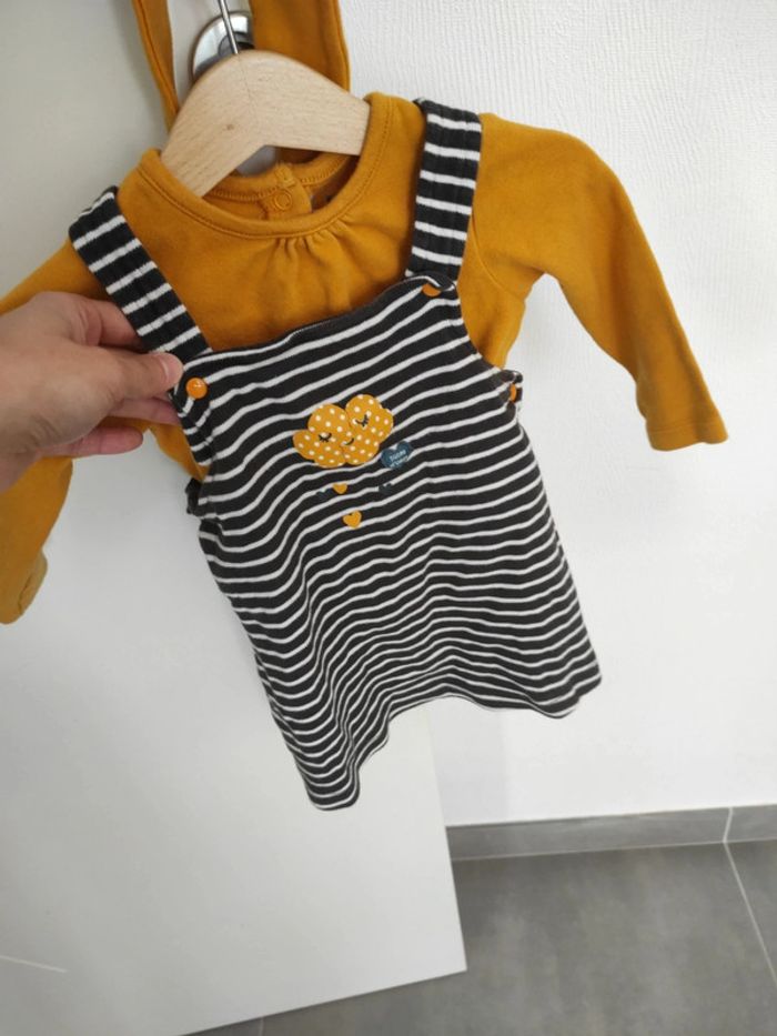 Ensemble 3 pièces sucre d'orge 12 mois - photo numéro 3