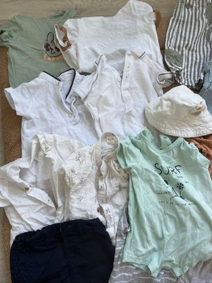 Lot vêtement bébé 6 mois - photo numéro 2