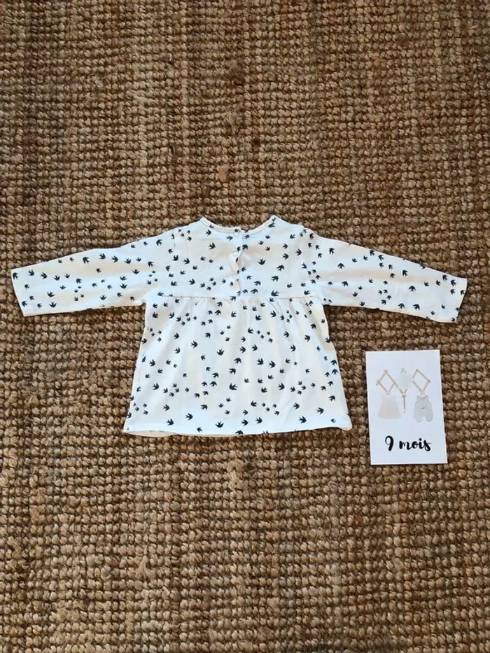 Tee-shirt blouse manches longues - photo numéro 2