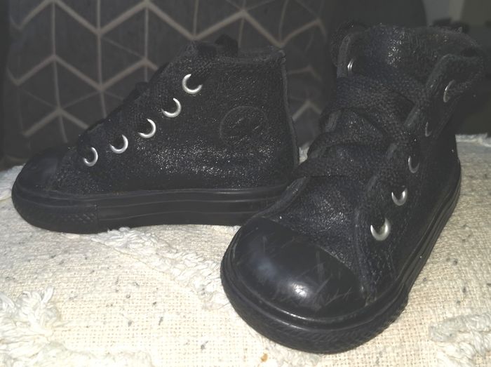 Baskets Converse All Star en cuir P20