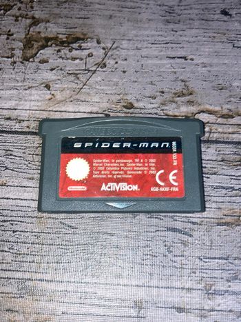Spider-Man Jeu Nintendo Gameboy Advance Loose FRA