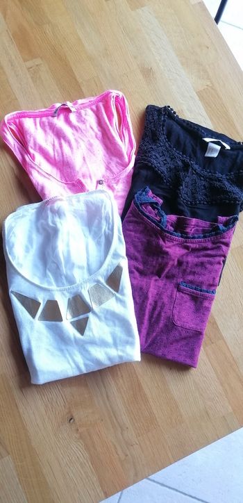 Lot 4 débardeur femme taille XS