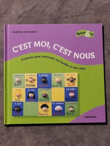 C'est moi, c'est nous Créations pour présenter ma famille et mes amis Par Godeleine de Rosamel
