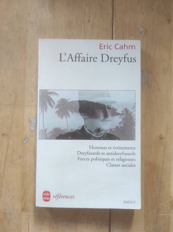 L'affaire Dreyfus Eric Cahm Livre de poche Références 1994
