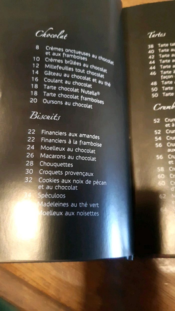 Livre de recettes sucrées TBE - photo numéro 4