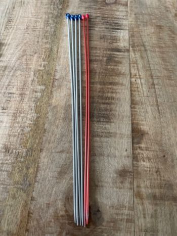 Aiguilles à tricoter métal