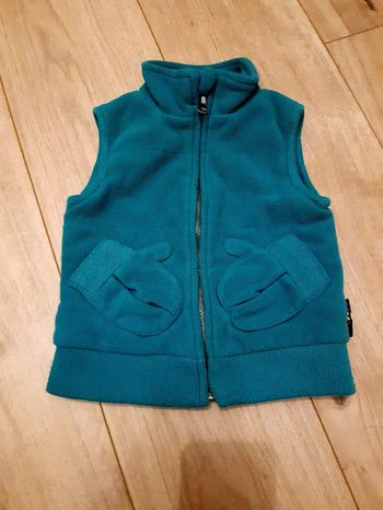 Gilet polaire sans manches 18 mois