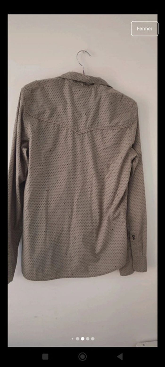 Chemise Quicksilver original tête de mort vintage - photo numéro 5