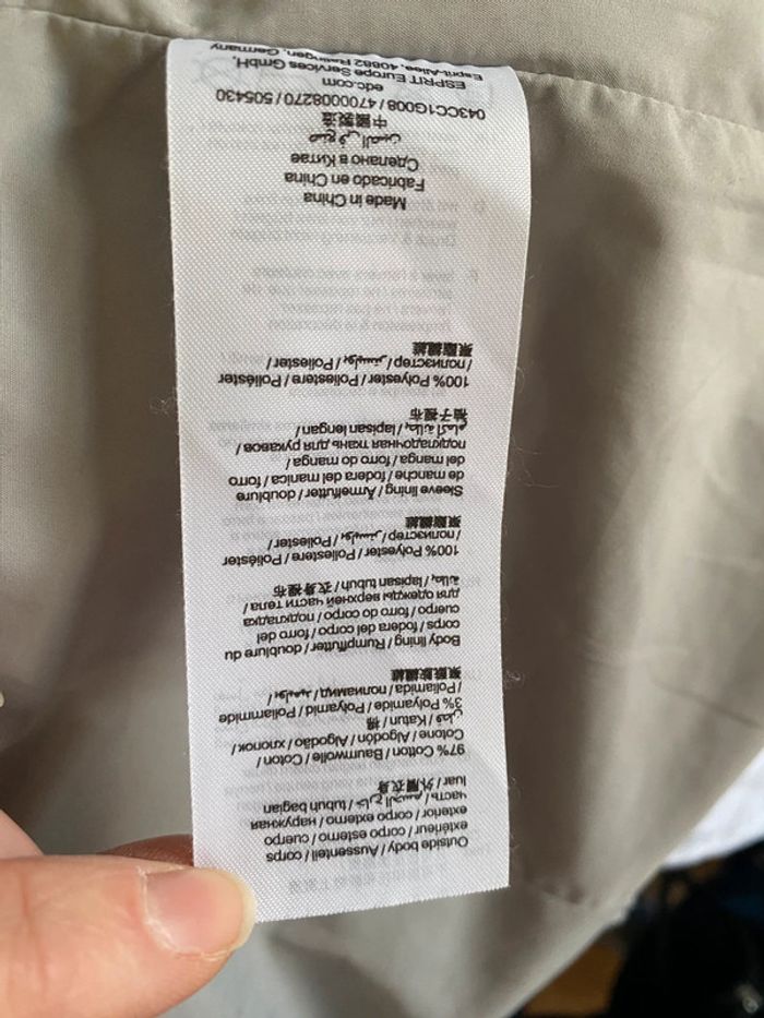 Veste Blazer gris EDC by Esprit Taille M - photo numéro 4