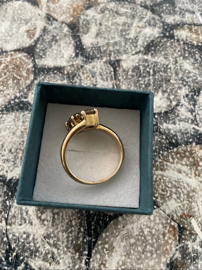 Bague plaqué or - photo numéro 2