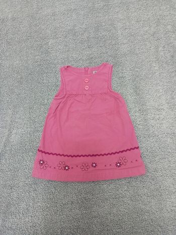 Robe tape à l'oeil 3 mois fuchsia/rose