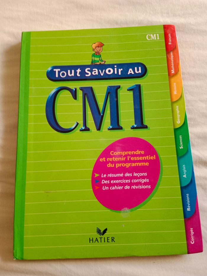 tout savoir au CM1