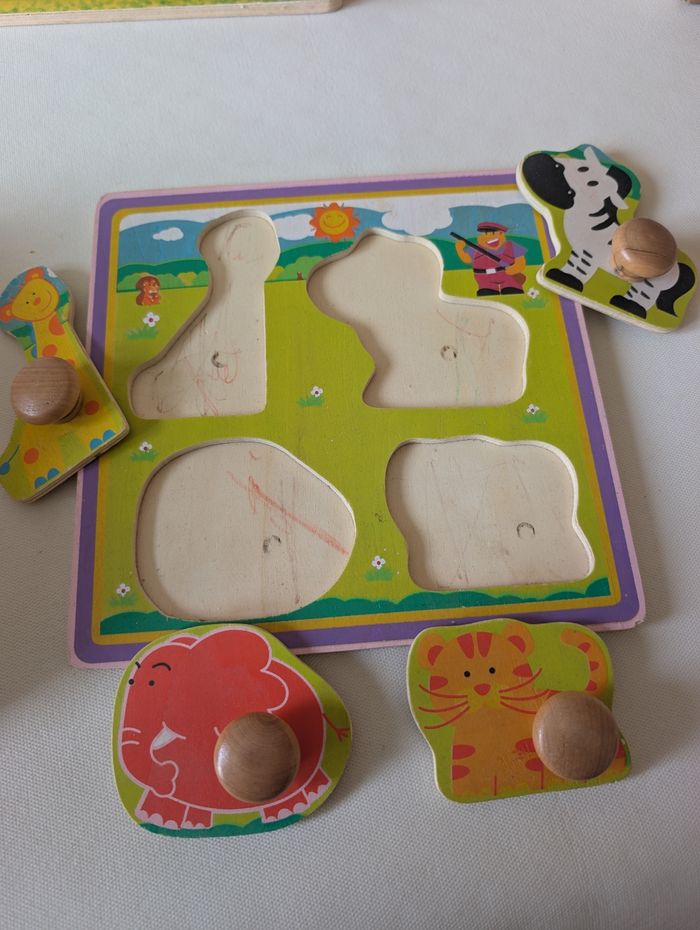 Puzzle en bois - photo numéro 2