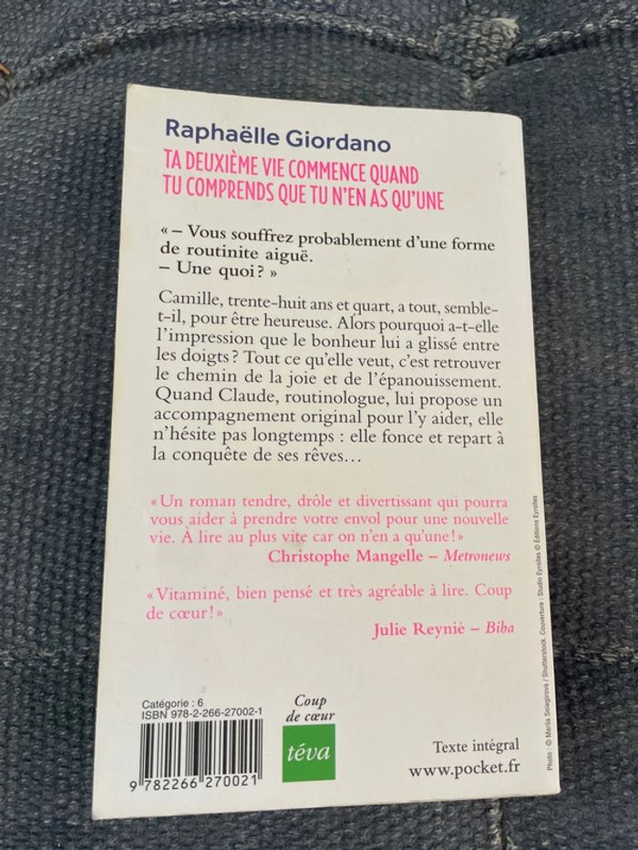 Livre poche ta deuxième vie commence quand tu comprends - photo numéro 2
