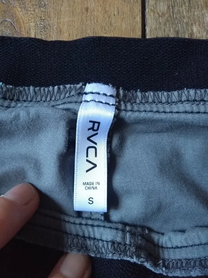 Pantalon tissu gris style legging gris RVCA taille S - photo numéro 3
