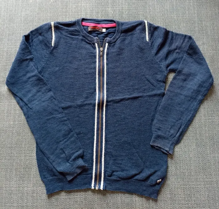 Gilet tricot marine Catimini 8 ans