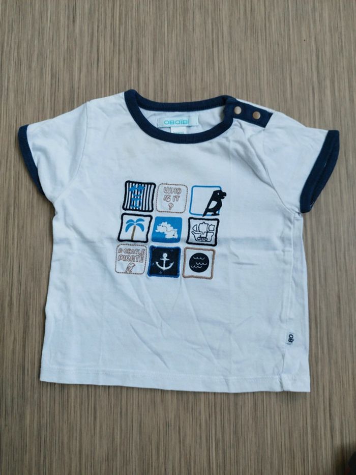 Tee-shirt garçon taille 6 mois