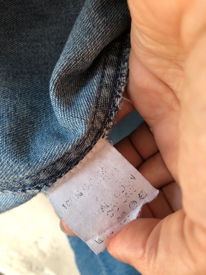 Robe en jean vintage 14ans - photo numéro 7