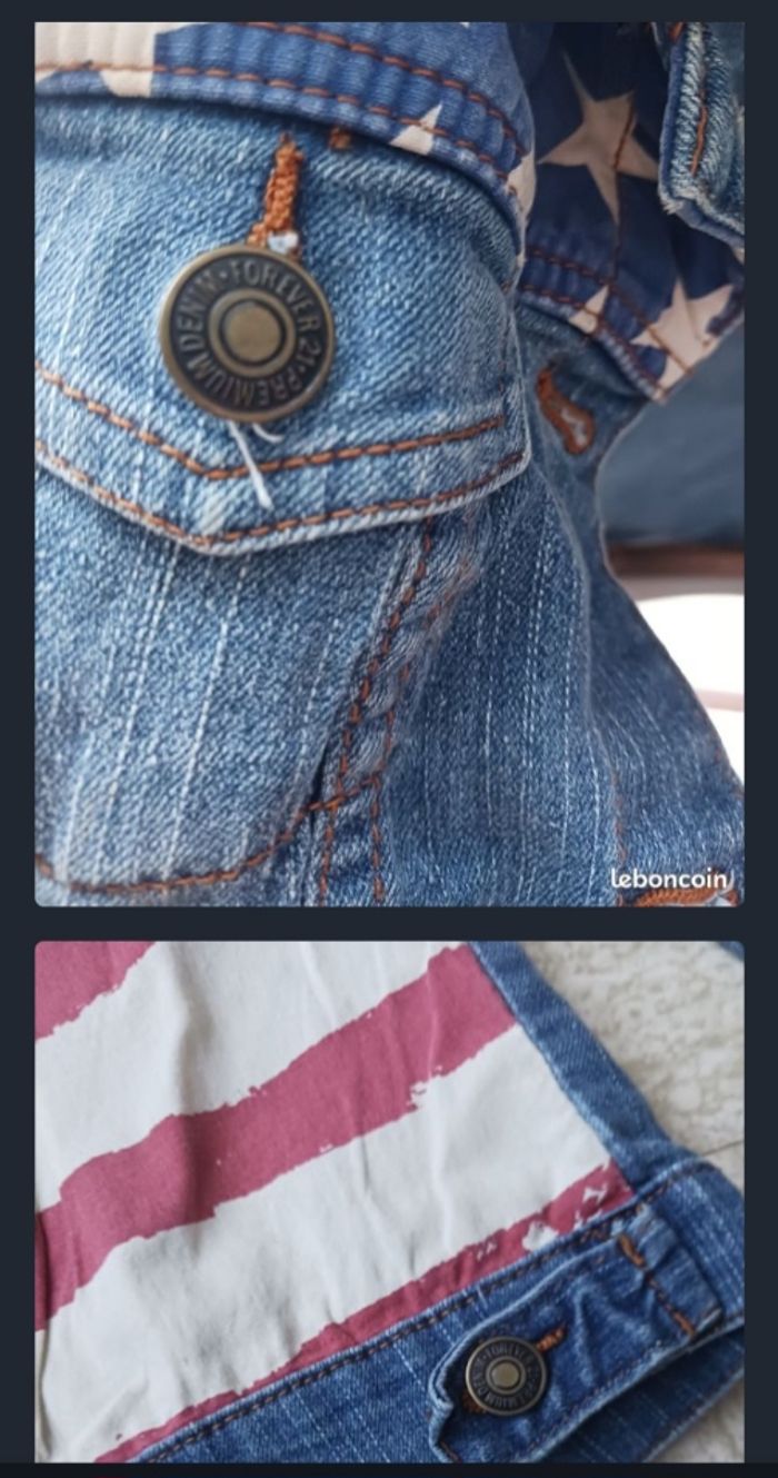 Veste en jean, USA - photo numéro 4