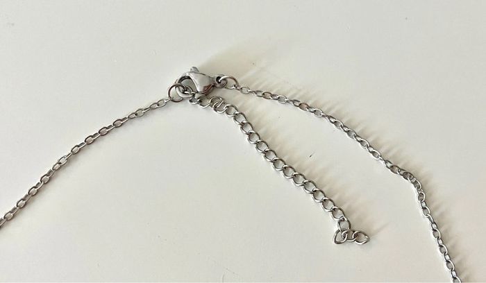très joli collier Enveloppe Paris argenté pendentif Mon Cœur enveloppe neuf idée cadeau - photo numéro 5
