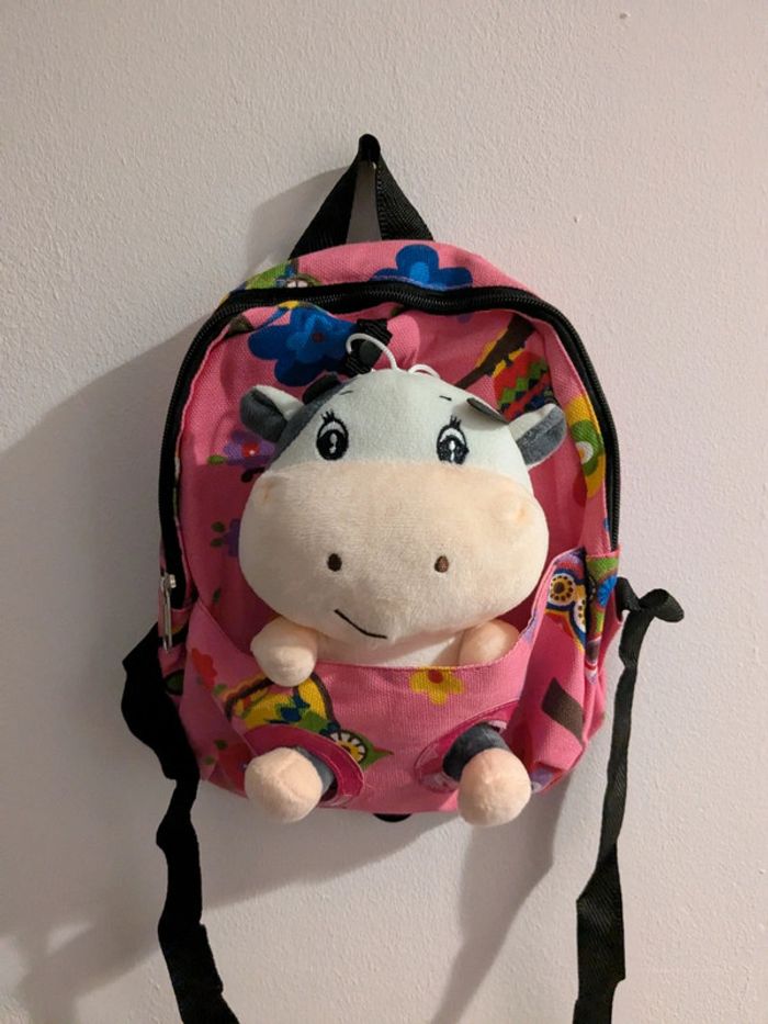 Sac doudou vache détachable