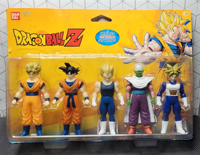 Figurines Dragon Ball Z Hero Set 5 personnages 10cm Bandai - photo numéro 2