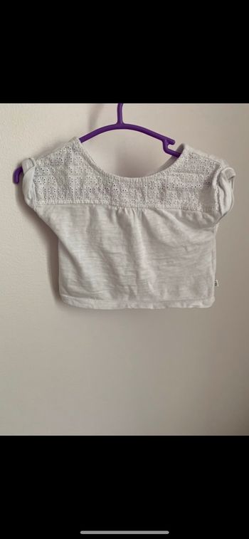 Jolie t shirt dentelle