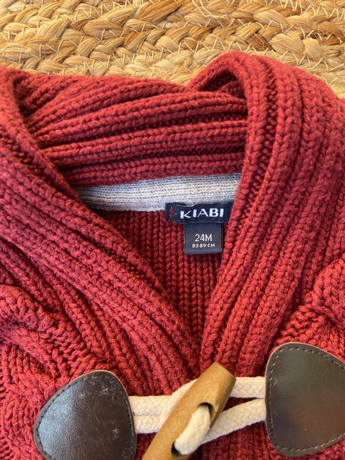 Pull gilet garçon 24 mois Kiabi - photo numéro 2