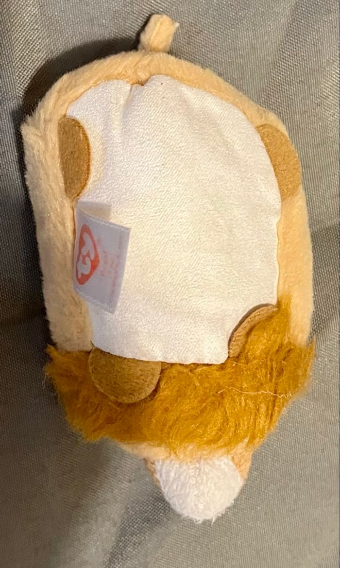 Lion en peluche TY format boule - Très bon état - photo numéro 4