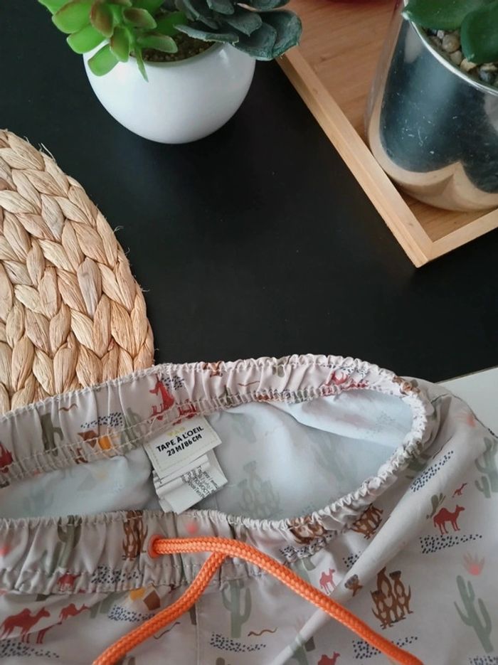 Short d'été TAO Taille 23 mois 🌿🐯 - photo numéro 3