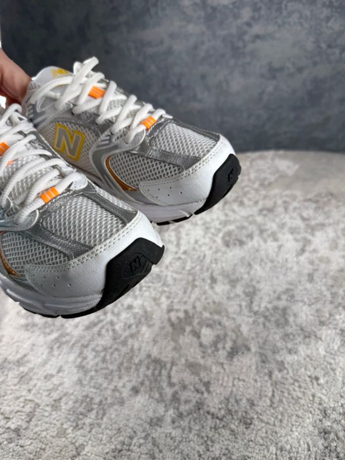 New Balance 530 Running Abzorb Yellow & Silver & White - photo numéro 13