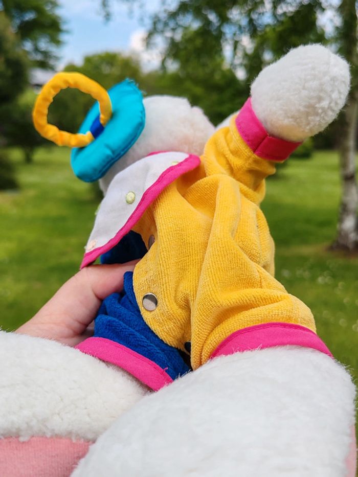 Peluche Diddl vintage - bébé avec tétine - photo numéro 9