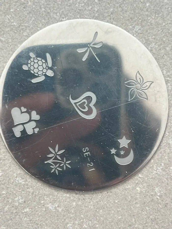Lot 8 plaques Stamping Nail Art - photo numéro 5