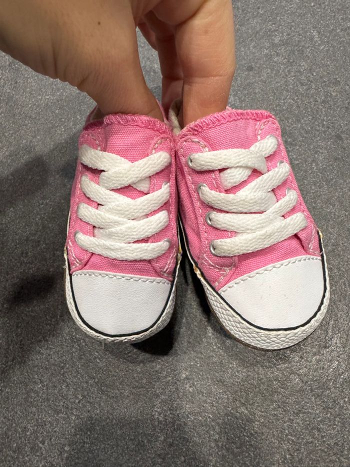 Converse rose Bebe - photo numéro 2