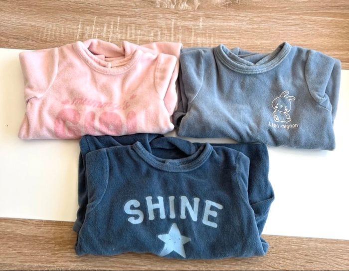 Gros lot vêtements fille 9 mois - photo numéro 2