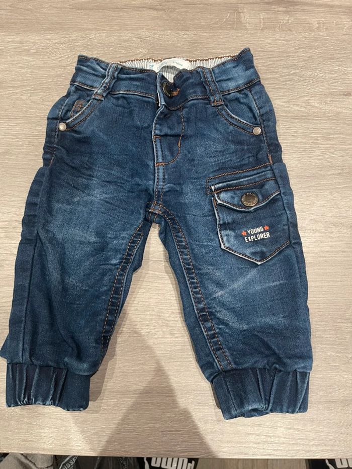 Jeans élastique taille 6 mois
