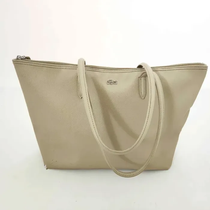 Sac Cabas Lacoste Beige - photo numéro 3
