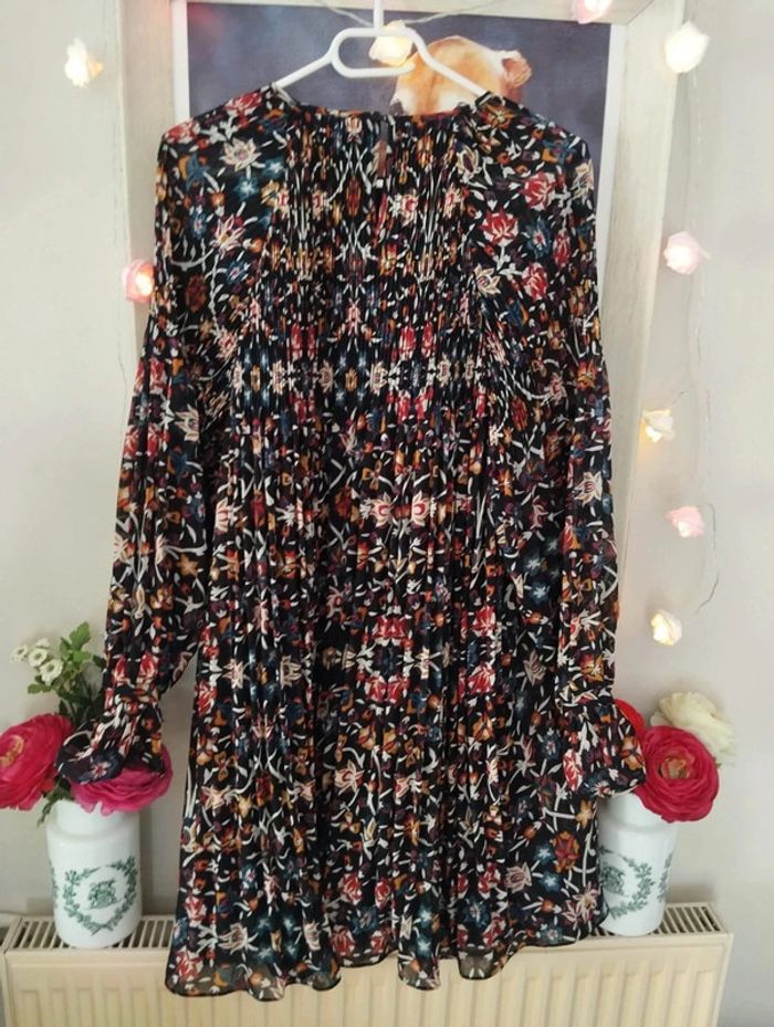 💞Robe Plissée Fleurie Monoprix T34-36/XS💞 - photo numéro 17