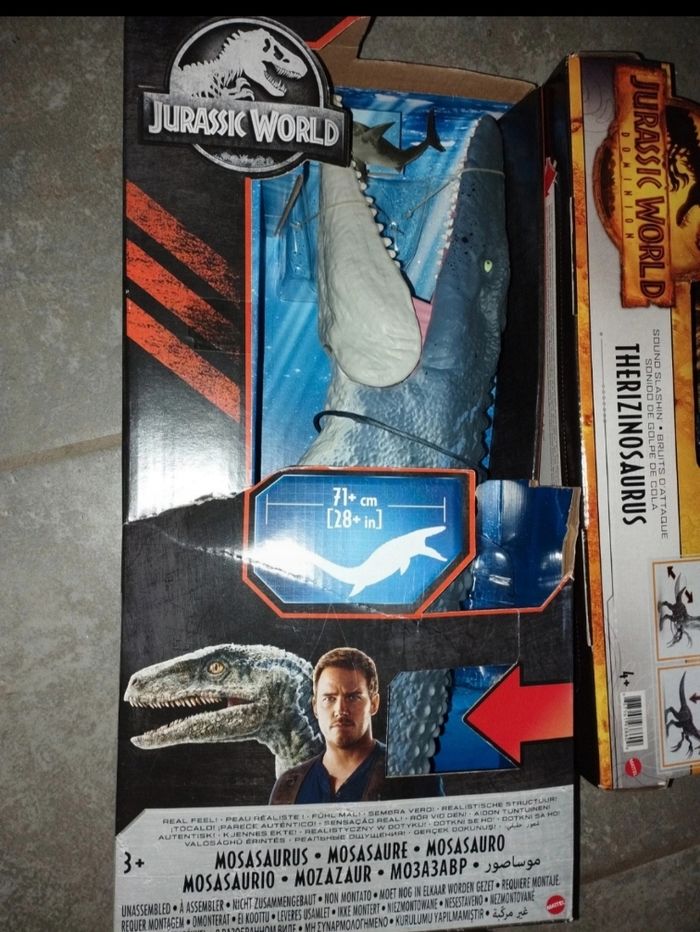 Mosasaure jurassic World neuf - photo numéro 2