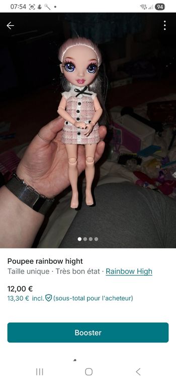 Poupée rainbow hight