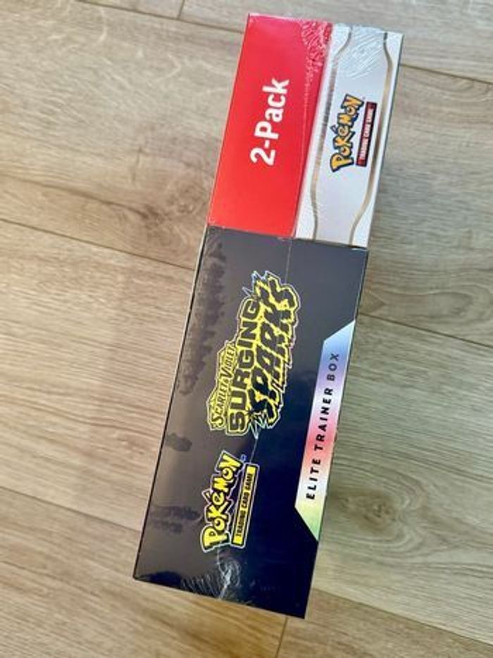 3 Pack ETB + Bundle Étincelles Déferlantes Pokémon - photo numéro 3