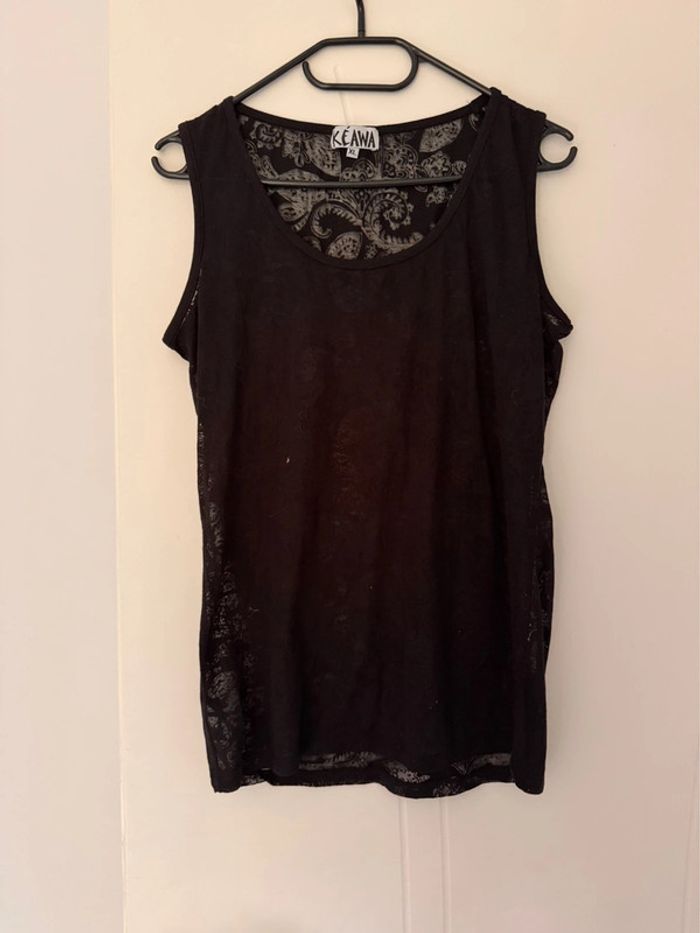 Haut à motifs transparents – Taille XL - photo numéro 2